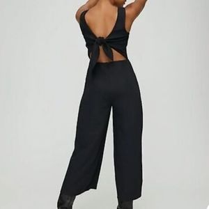 Aritzia Wilfred Ecoulement Tie Back Sleeveless Jumpsuit